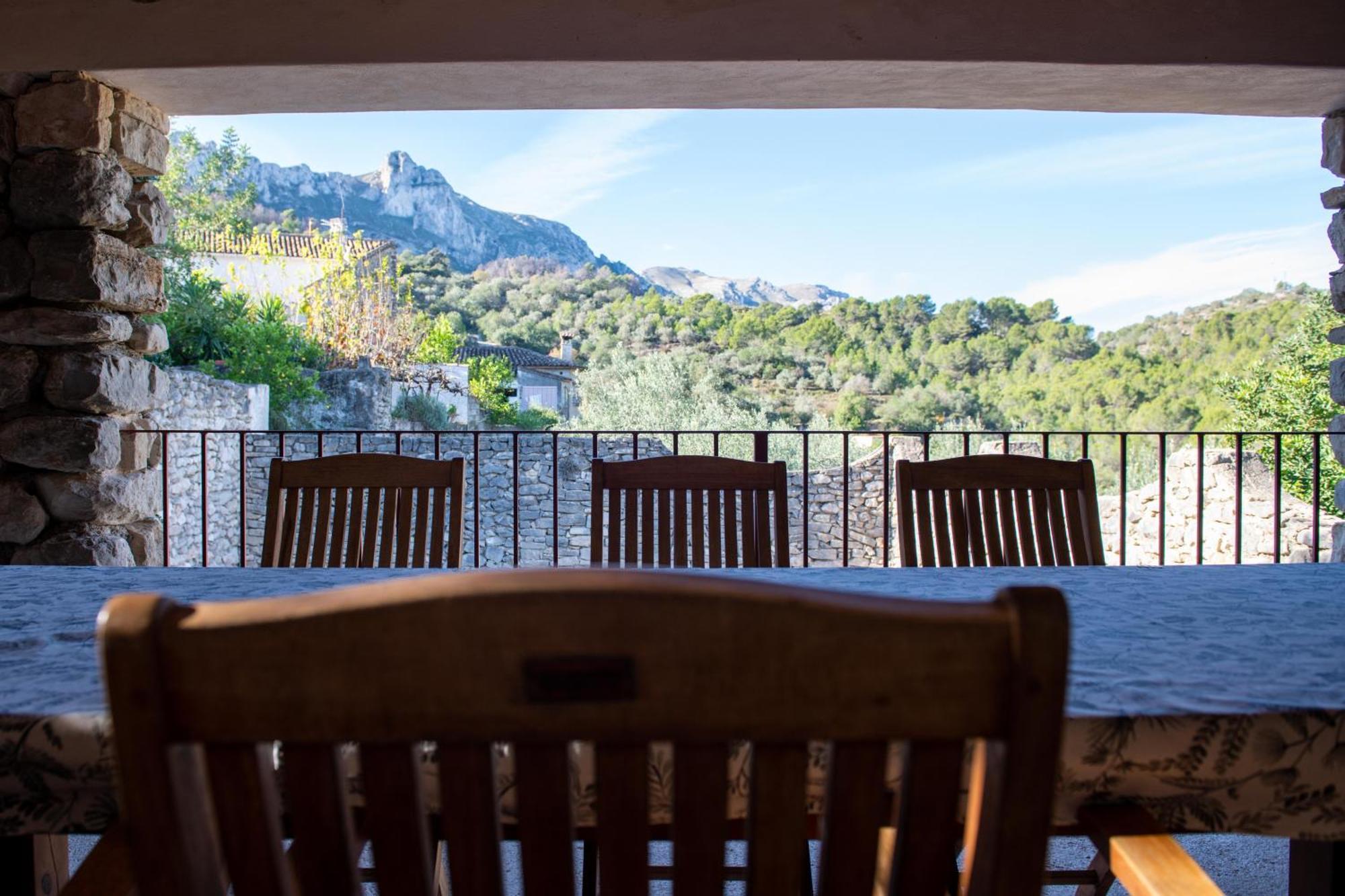 Casa Nicole Naturaleza, Montanas Y Piscina Privada En Alicante Carroja Экстерьер фото